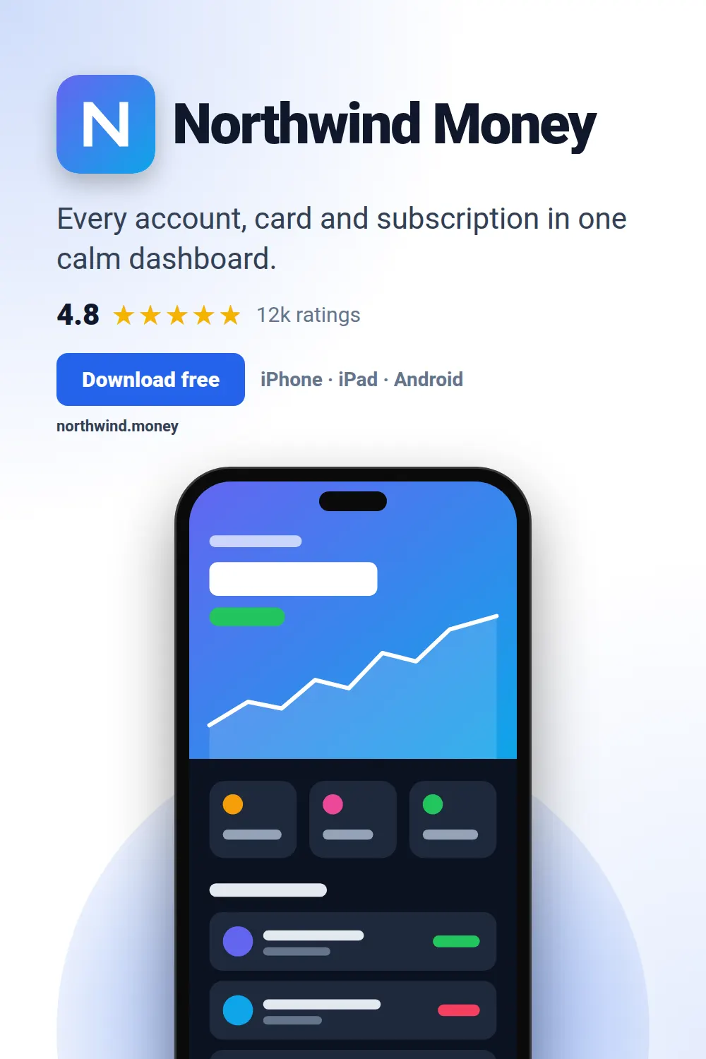 App store listing template at pinterest size (1000×1500)