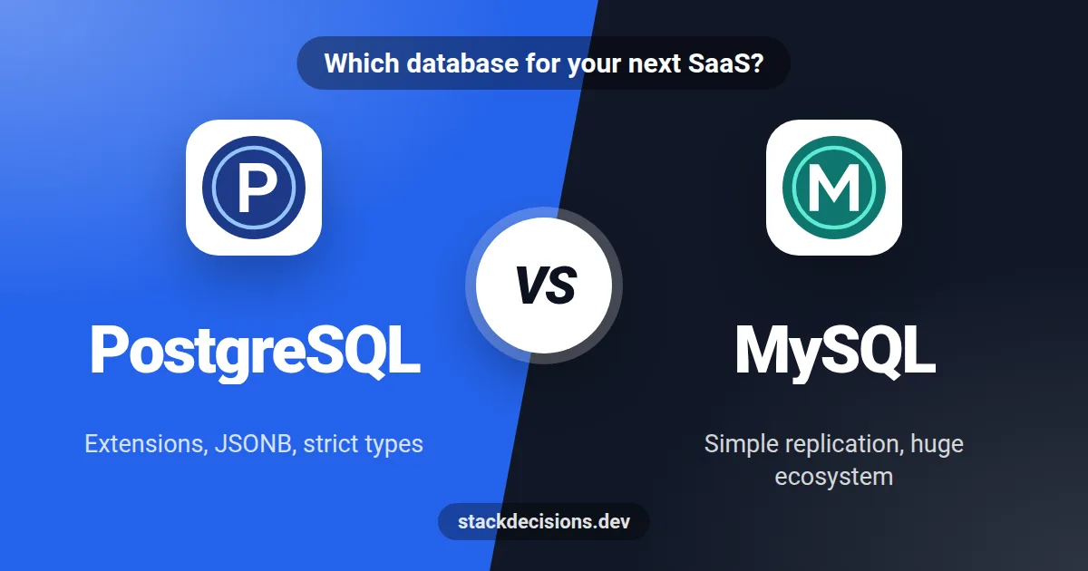 Comparison (A vs B) Open Graph image template rendered by Shareglint
