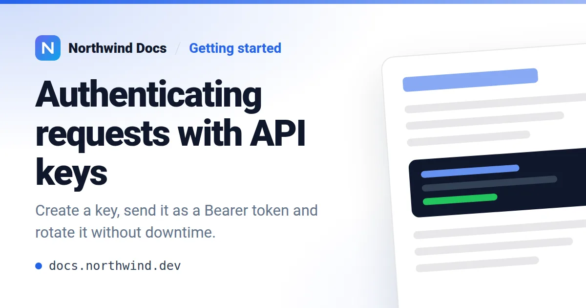 Documentation page Open Graph image template rendered by Shareglint