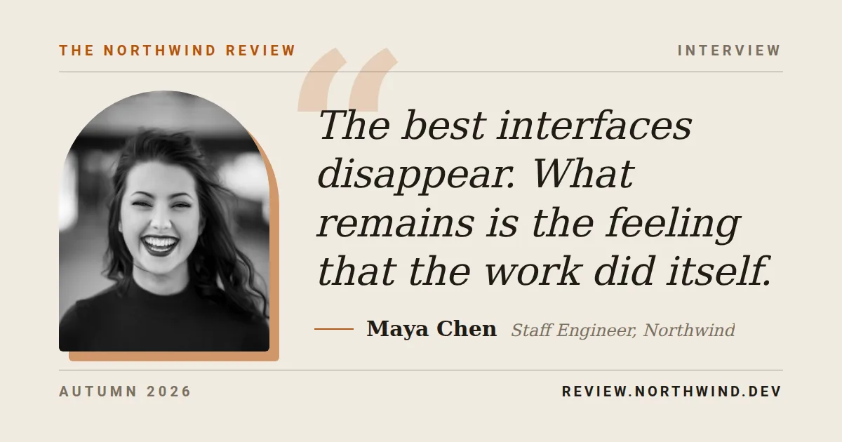 Editorial pull quote Open Graph image template rendered by Shareglint