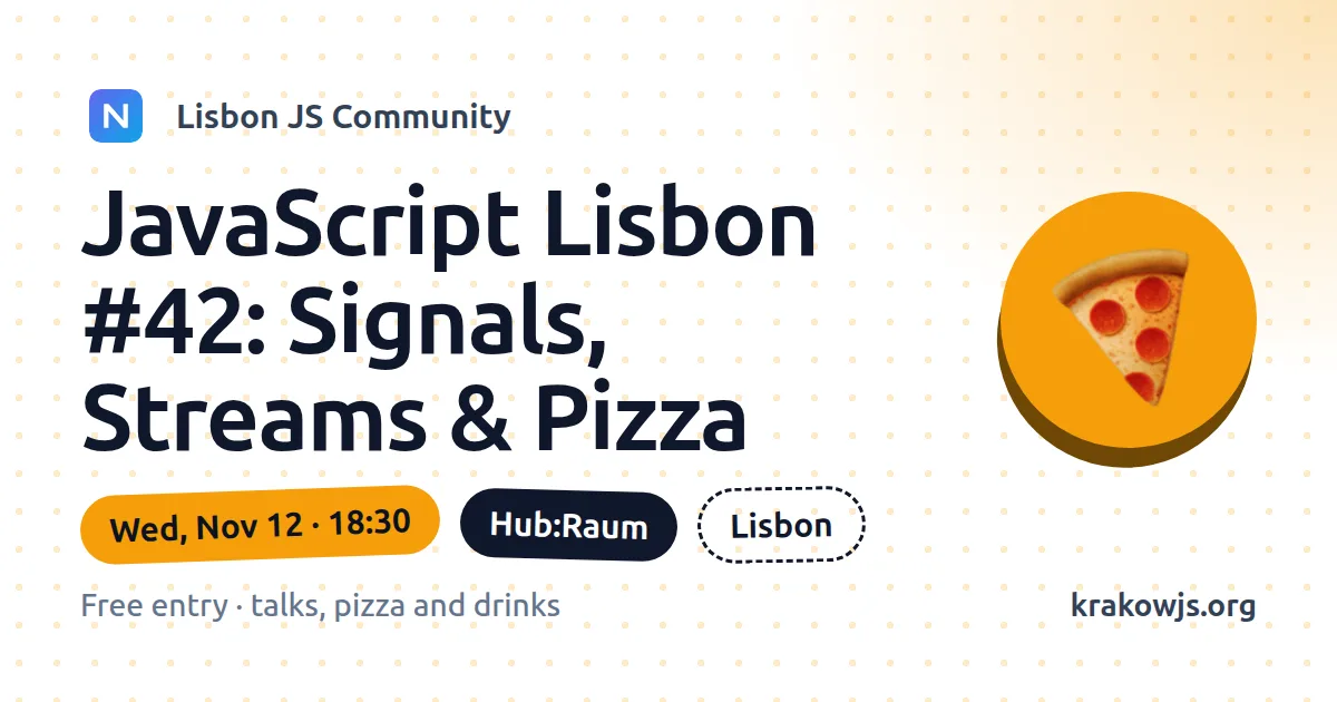 Community meetup Open Graph image template rendered by Shareglint