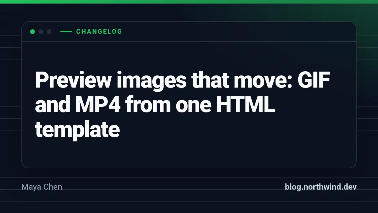 Typing headline template at youtube size (1280×720)