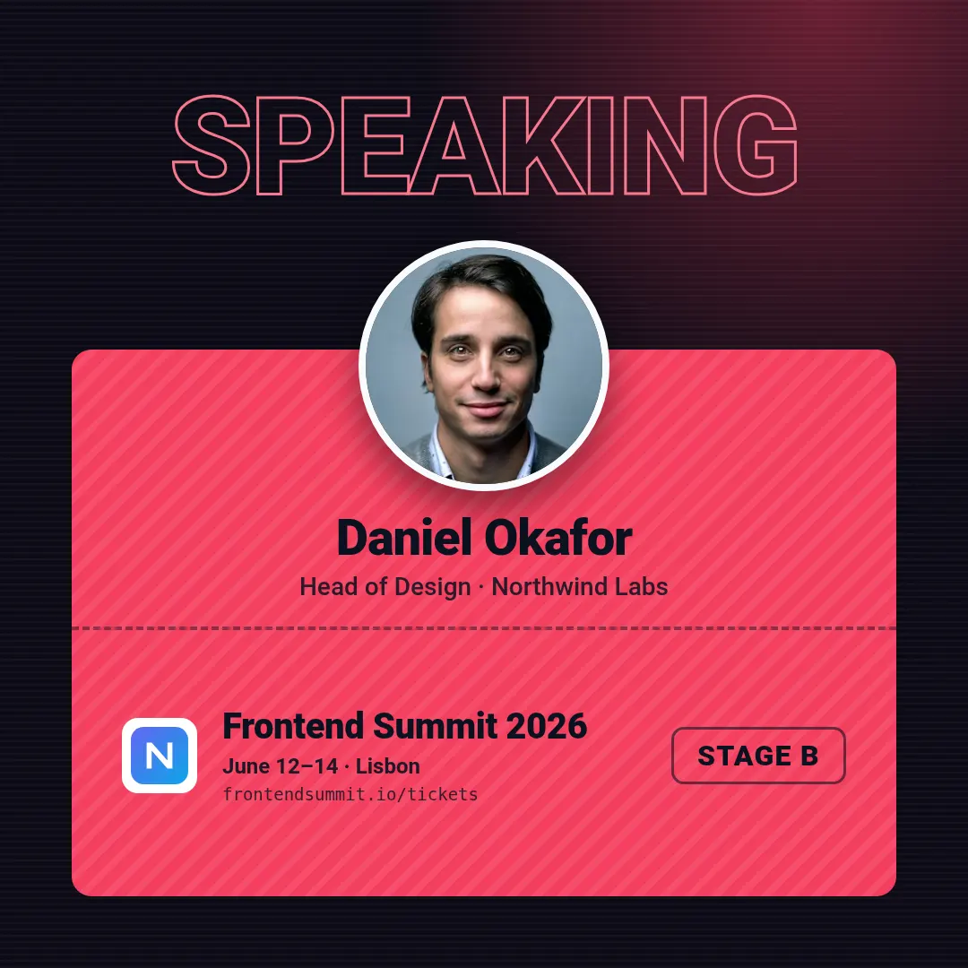 Attending event template at square size (1080×1080)