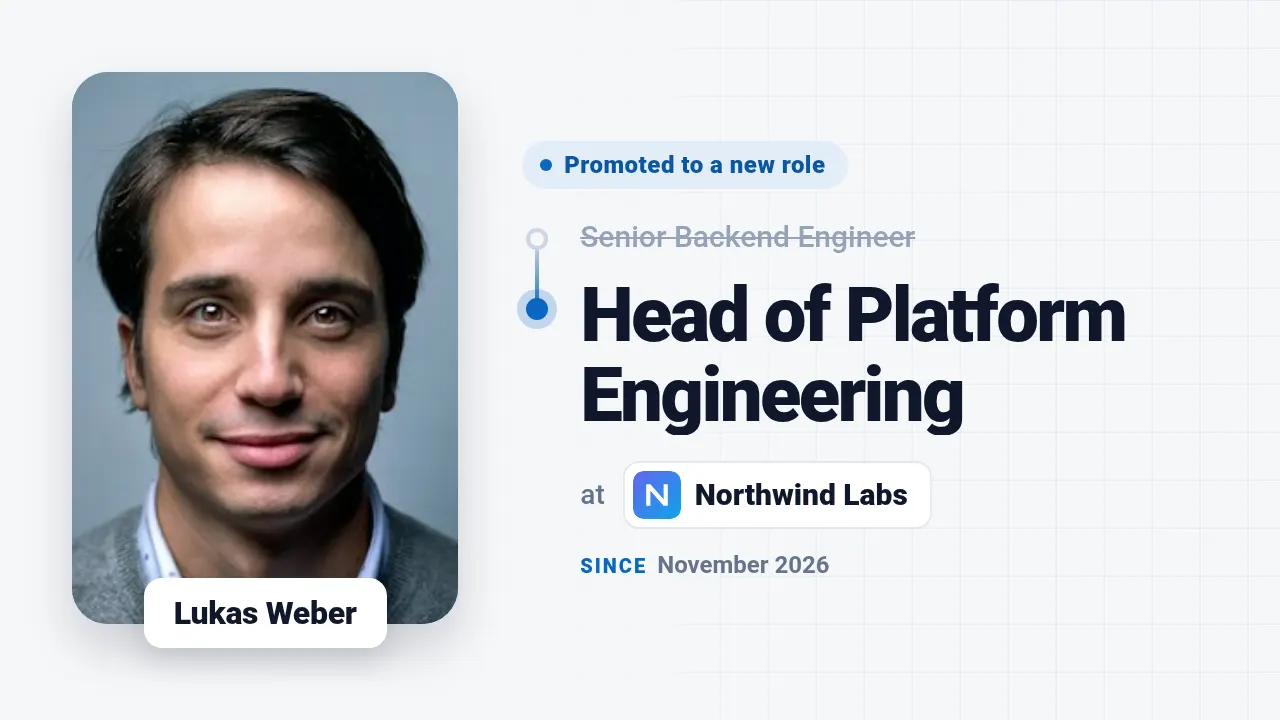 Career new role template at youtube size (1280×720)