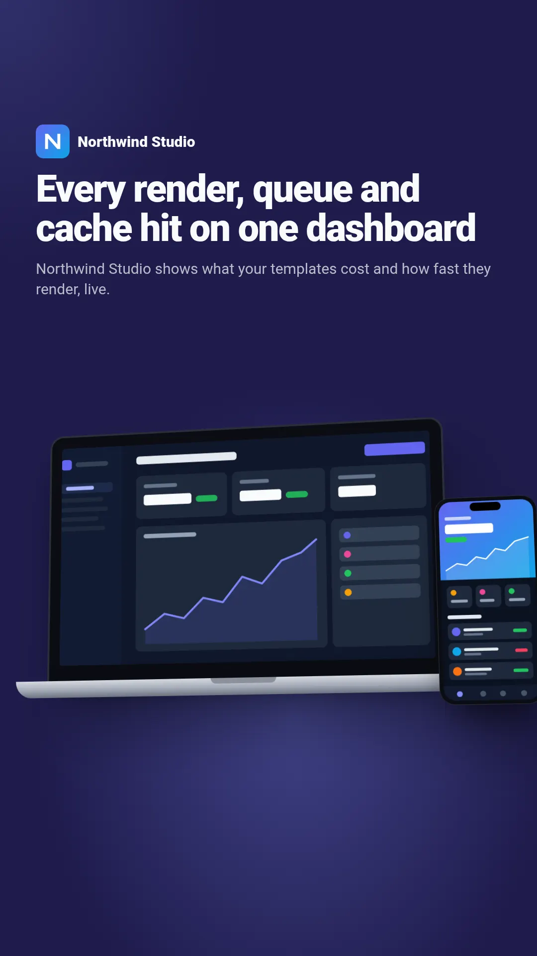 Device mockup template at story size (1080×1920)