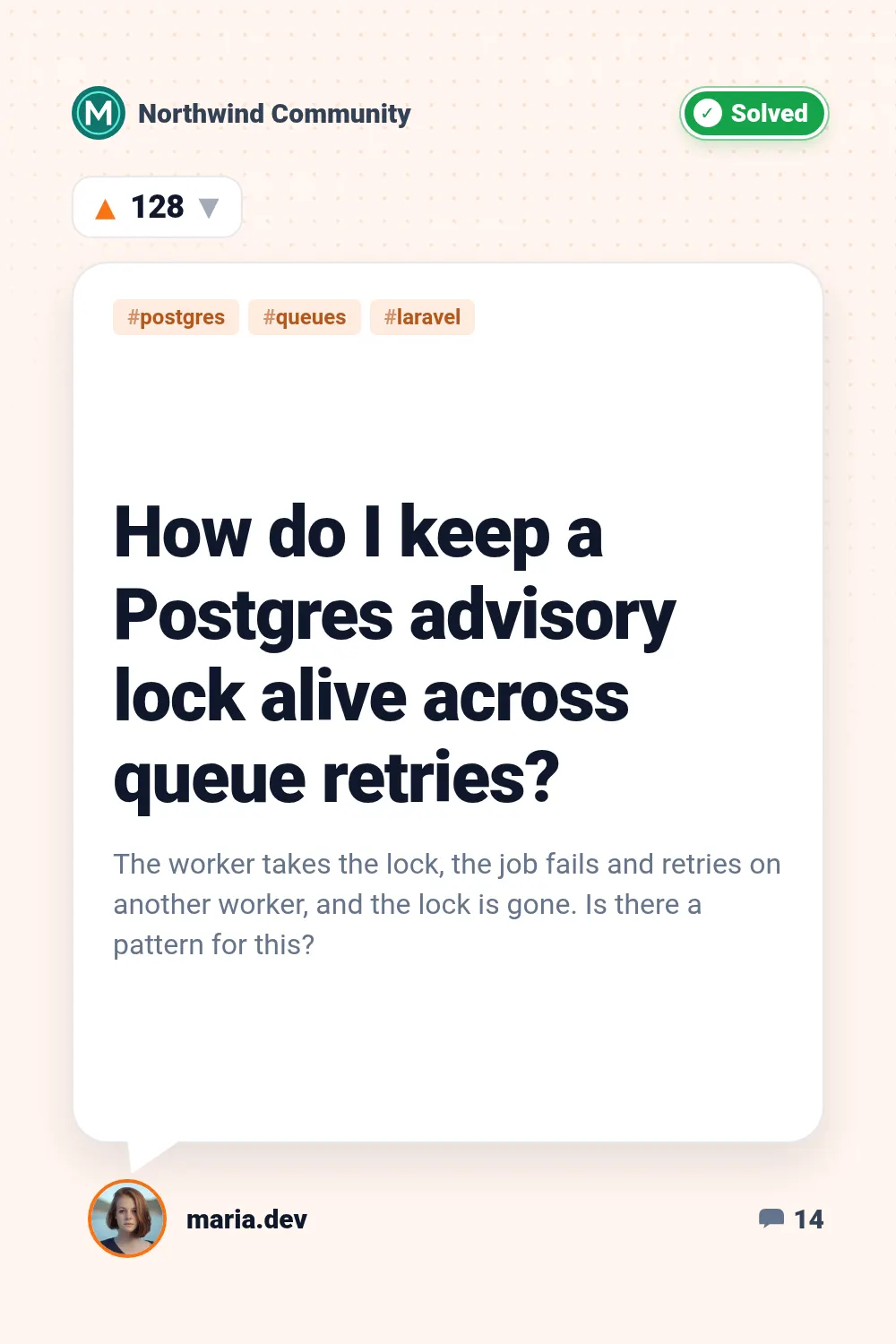 Forum thread template at pinterest size (1000×1500)