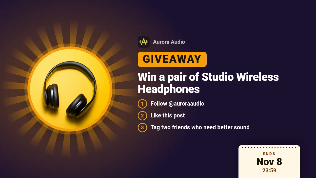 Giveaway template at youtube size (1280×720)