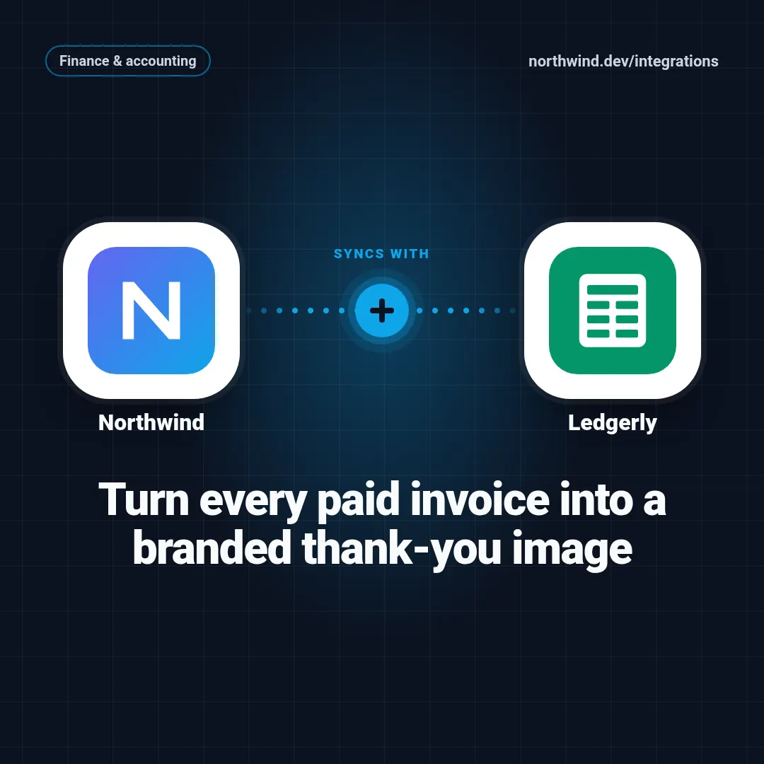 Integration pair template at square size (1080×1080)