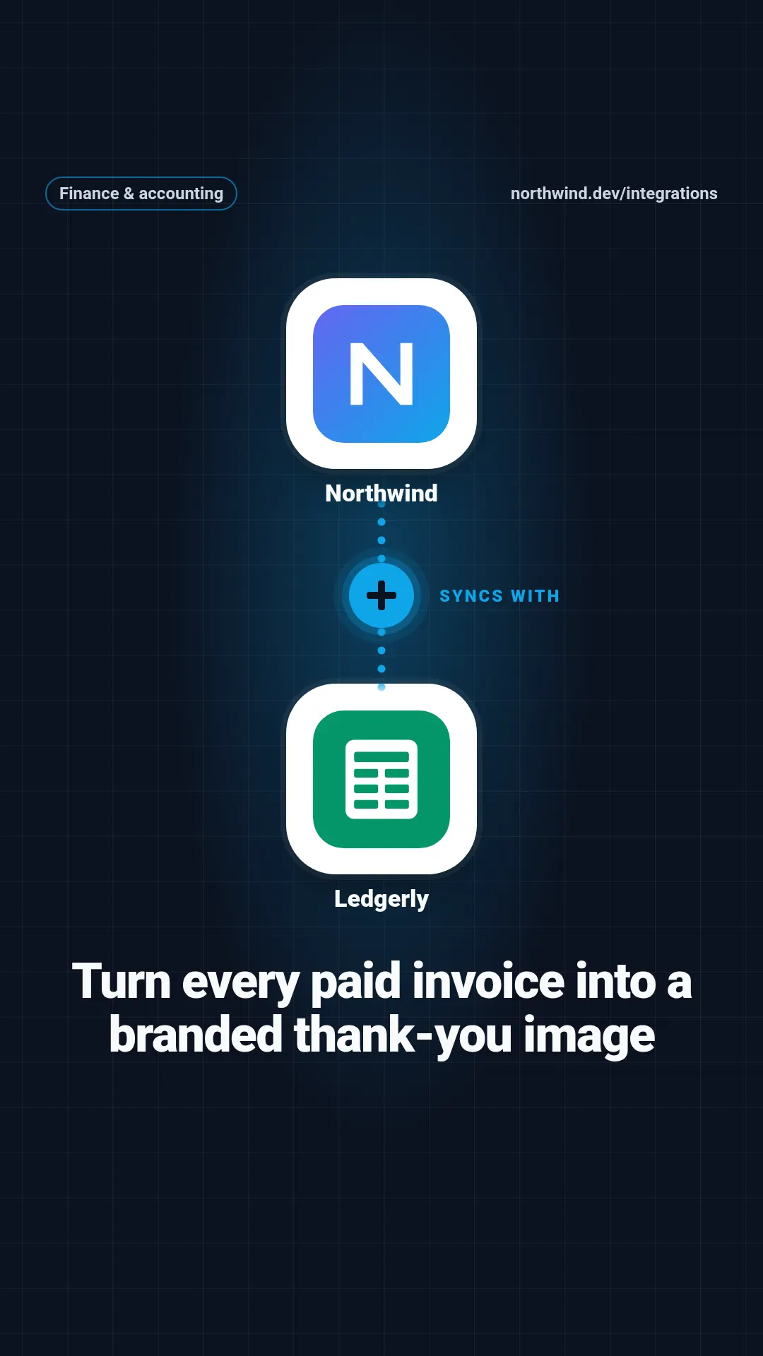 Integration pair template at story size (1080×1920)