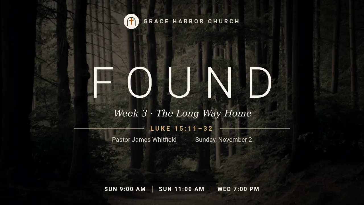 Sermon series template at youtube size (1280×720)